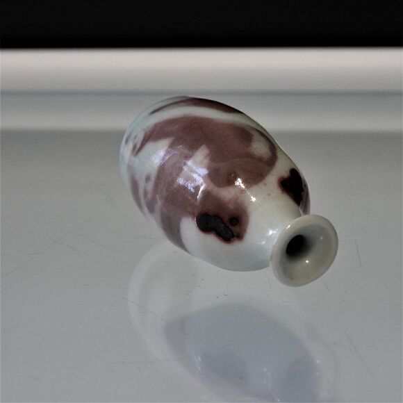 Vintage Pottery Studio Vase 1970s Signed MSG - Picture 8 of 9